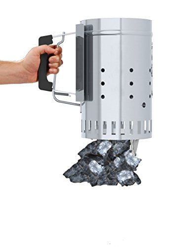 Char Griller Charcoal Grill Chimney Starter with Quick Release