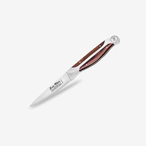 3.5" Paring Knife, Knife with Pakka Wood Handle Chef Kitchen Knife, Executive Chef Series