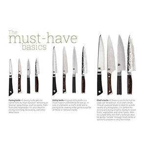 Shun Cutlery Classic 3-Piece Starter Set; 8” Multi-Purpose Chef’s Knife, 3.5” Paring Knife and 6” Utility Knife are the Essential Kitchen Trio; Exquisitely Handcrafted Japanese Cutlery