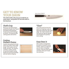 Load image into Gallery viewer, Shun Sora 5-Piece Student Set Including Stainless Chef’s 3.5 Paring, 9-Inch Bread, Honing Steel and 8-Slot, Black Nylon Knife Roll for Carrying Convenience
